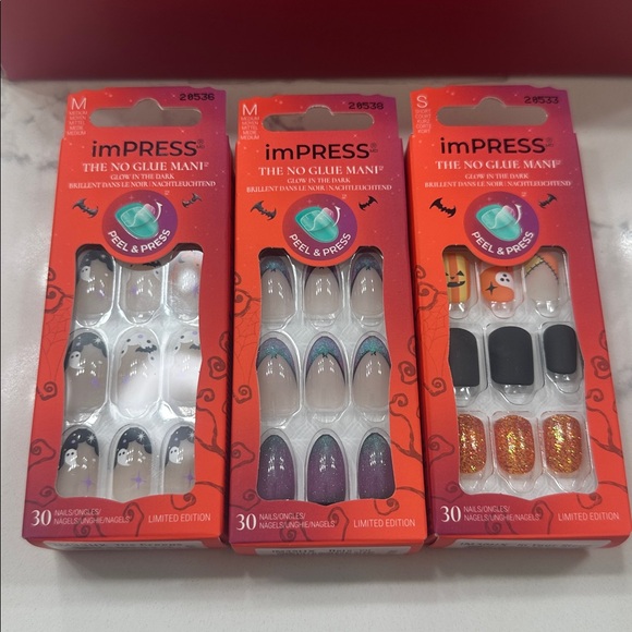 imPRESS Limited Edition Halloween Nail Set - Picture 1 of 4
